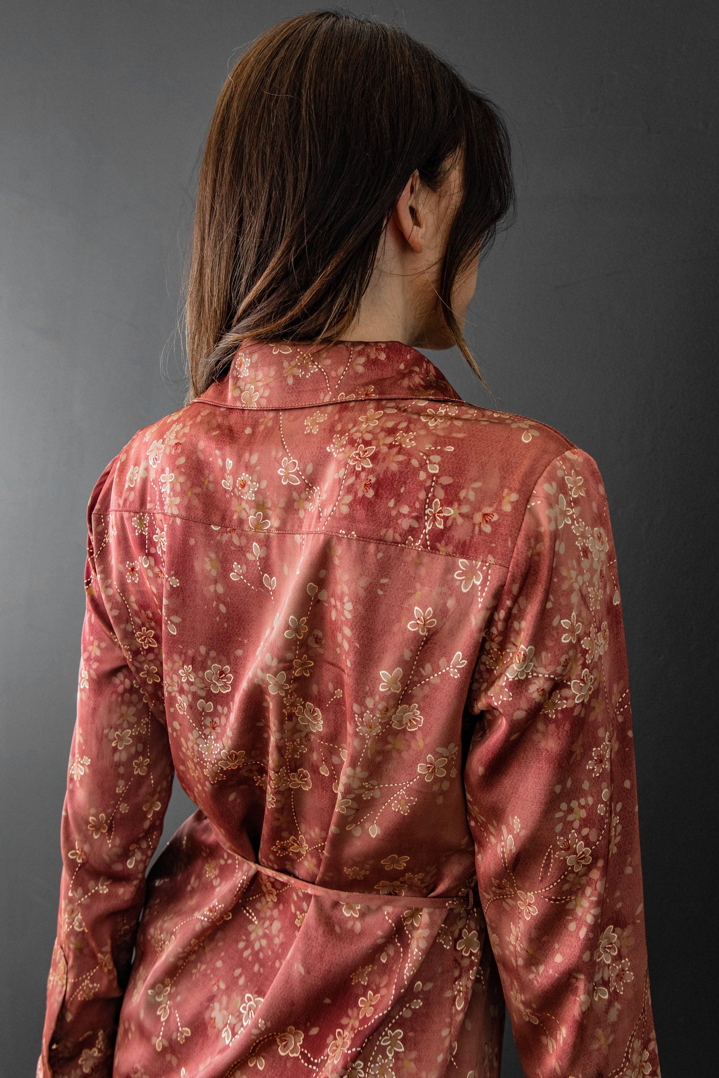 Red Anaya Midi Dress